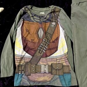 Mandalorian Pajamas Boy size 7